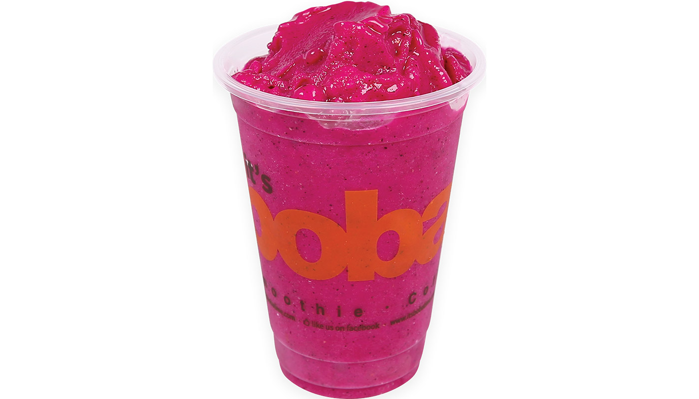 Order Dragon Fruit Smoothie food online from Boba Time store, Los Angeles on bringmethat.com