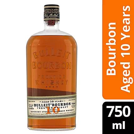 Order Bulleit Bourbon 10 Year 750 ML food online from Tejas Liquor store, Austin on bringmethat.com