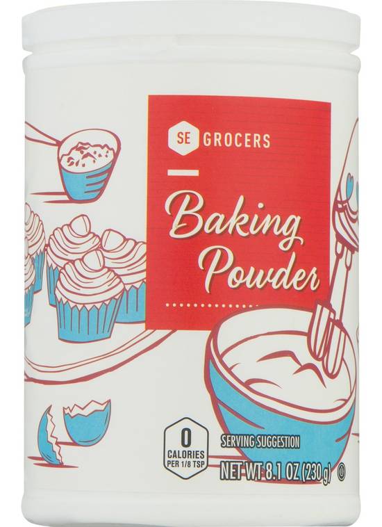 Order Se Grocers · Baking Powder (8.1 oz) food online from Harveys Supermarket store, Fitzgerald on bringmethat.com