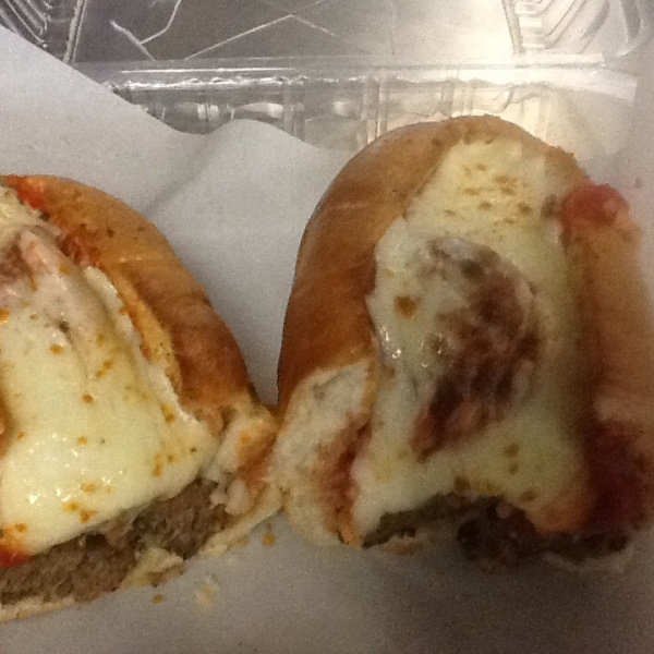 Order Meatball Sandwich food online from Lenzini's 241 Pizza store, Los Angeles on bringmethat.com
