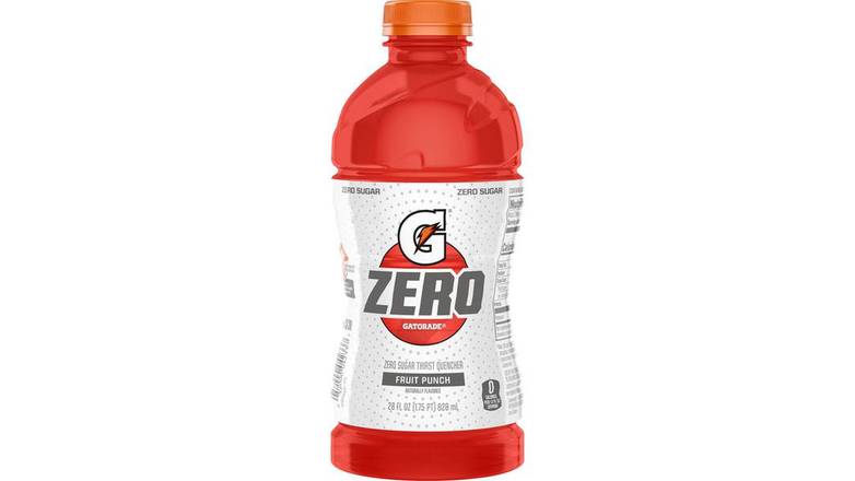 Order Gatorade Zero Fruit Punch food online from Red Roof Market store, Lafollette on bringmethat.com