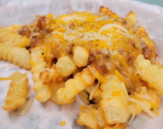 Order Chili Cheese Fries food online from Scoops On Main store, Youngsville on bringmethat.com