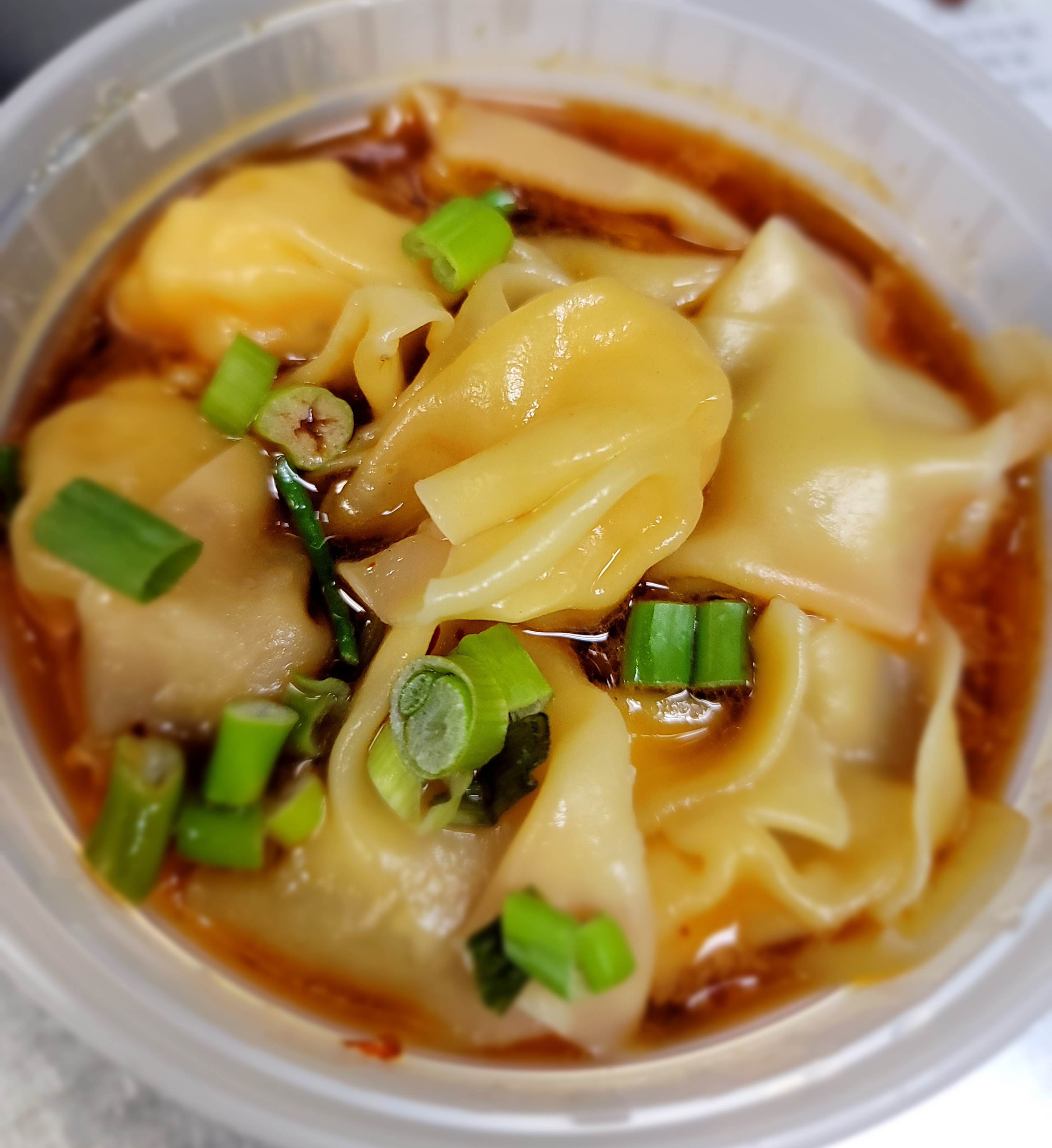 Order Wonton in Spicy Sauce food online from Wong Gee store, Silver Spring on bringmethat.com