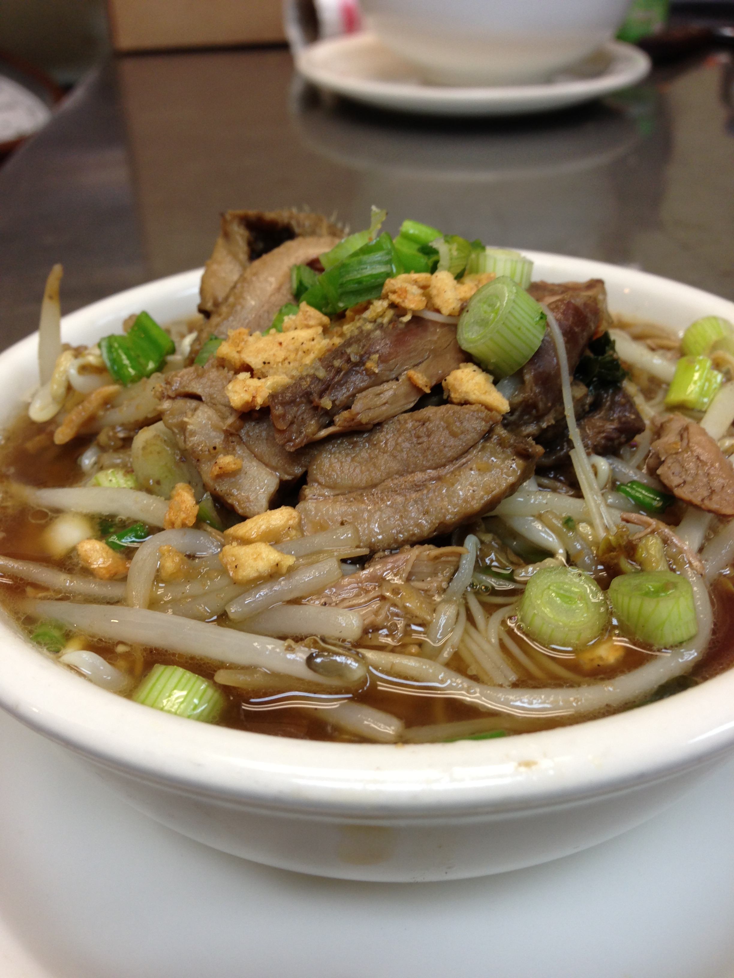 Order N11. Duck Noodle Soup food online from S!!! Thai Food store, Temecula on bringmethat.com