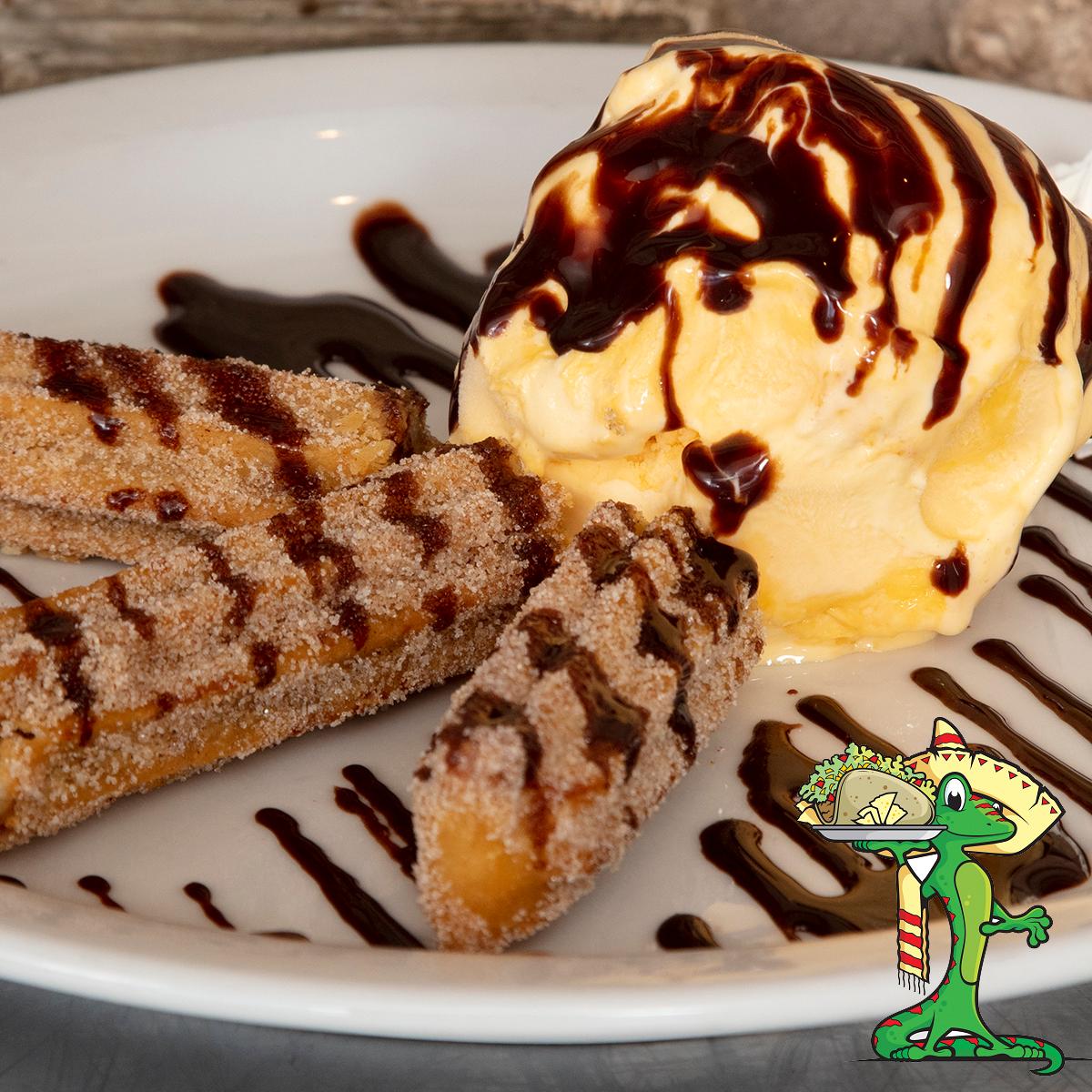 Order Churro Ice Cream food online from Gecko Grill store, Gilbert on bringmethat.com