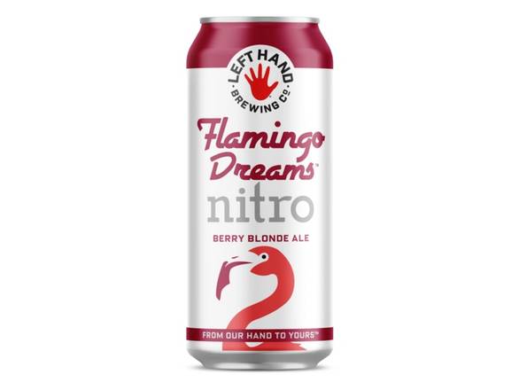 Order Left Hand Nitro Flamingo Dreams - 6x 16oz Cans food online from Garfield's Beverage Warehouse store, Chicago on bringmethat.com