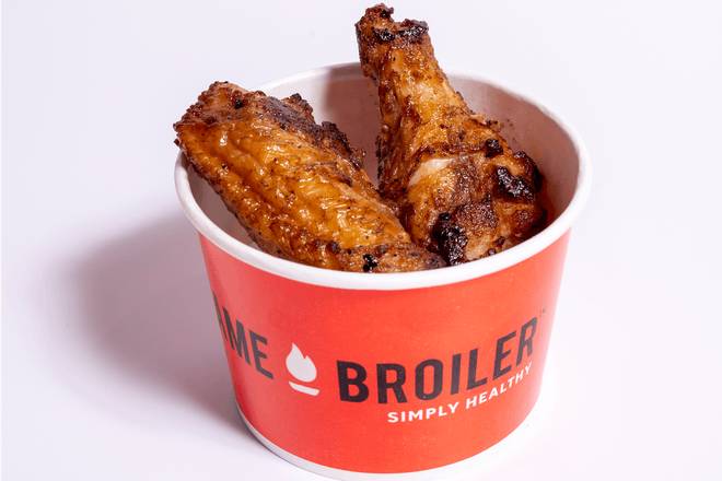 Order Charbroiled Wings (2 Count) food online from Flame Broiler store, Huntington Beach on bringmethat.com