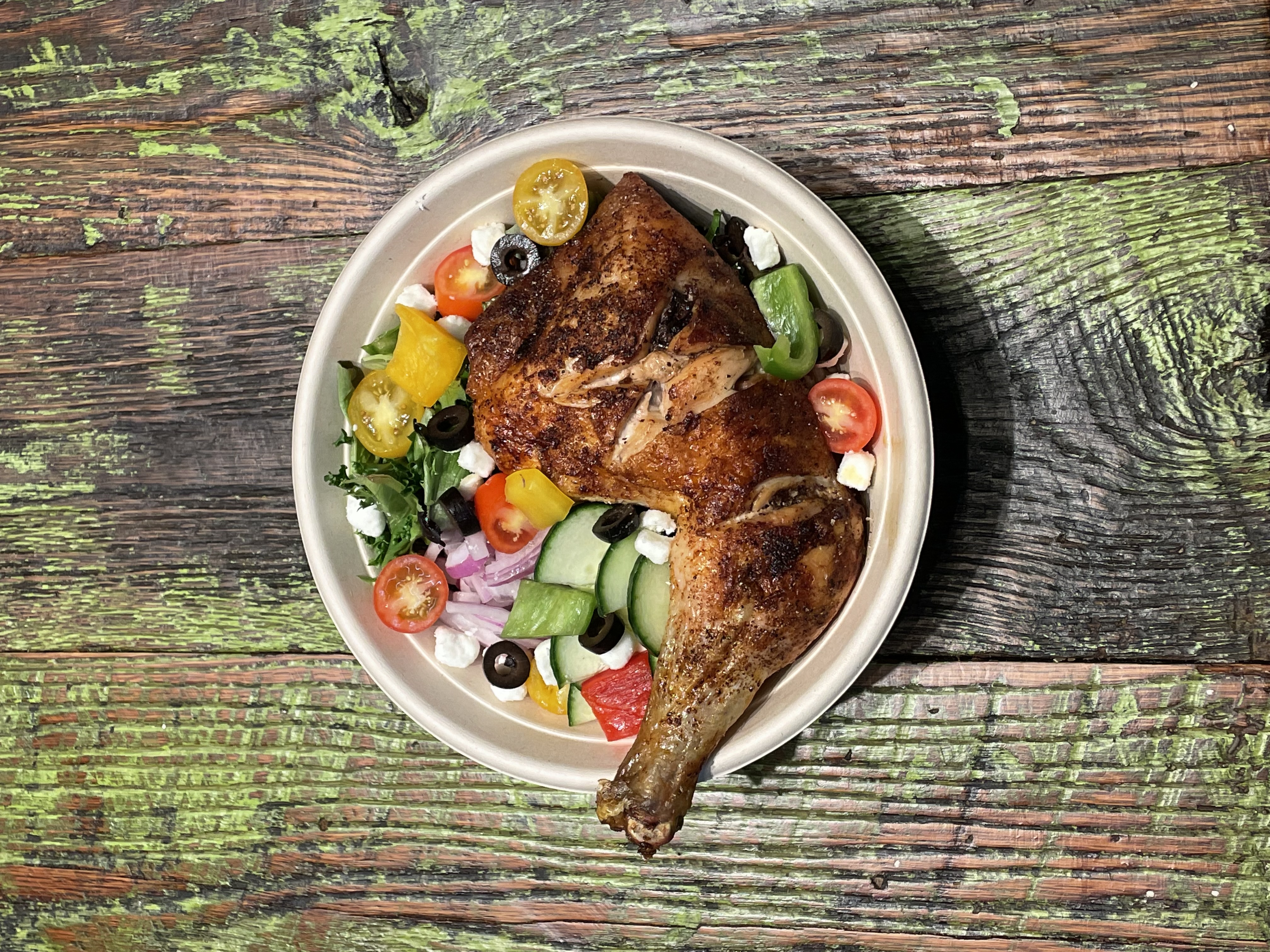 Order Middle Eastern Chicken Bowl food online from Gansevoort Liberty Market store, New York on bringmethat.com
