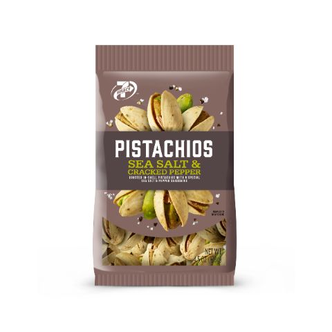 Order 7-Select Salt & Pepper Pistachio 4.5oz food online from 7-Eleven store, DeBary on bringmethat.com