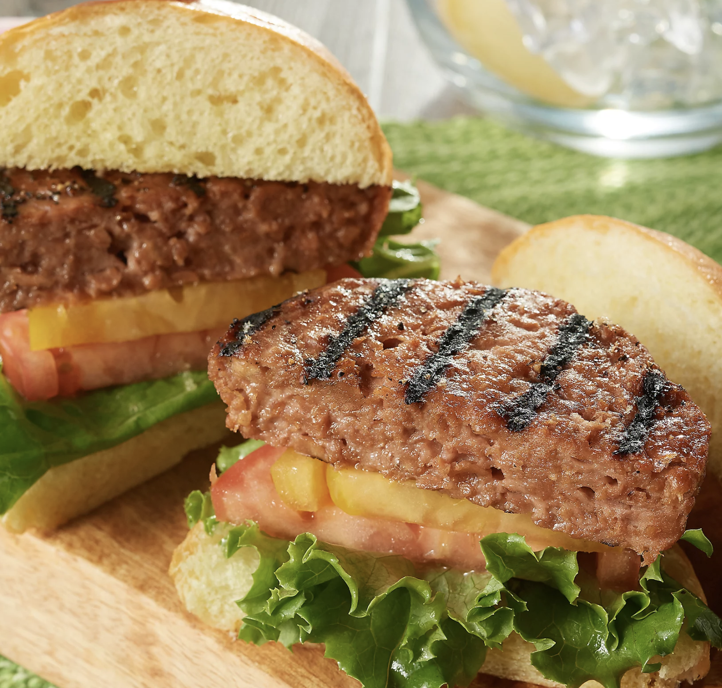 Order Grilled Beyond Burger (plant-based meatless burger)  food online from Branded Saloon Catering store, Brooklyn on bringmethat.com