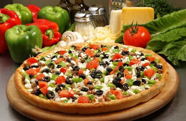 Order 62. Greek Pizza food online from Sal's NY Pizza store, Newport News on bringmethat.com