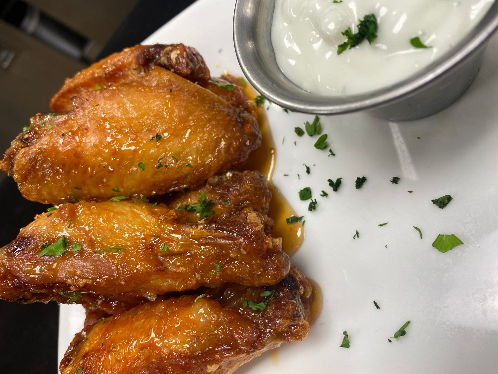 Order Bone-In Wings food online from Skybokx 109 Sports Bar And Grill store, Natick on bringmethat.com
