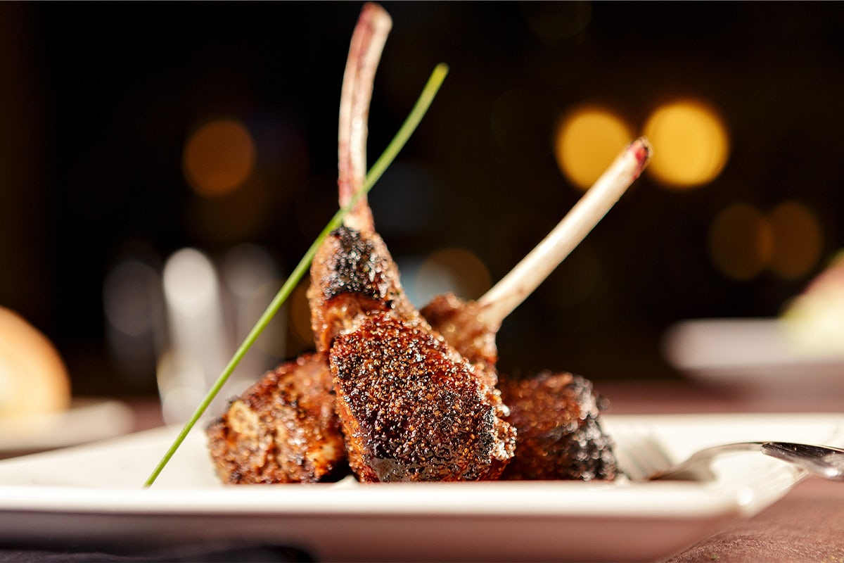 Order Lamb Chops* | GF food online from Perrys Steakhouse & Grille store, Dallas on bringmethat.com