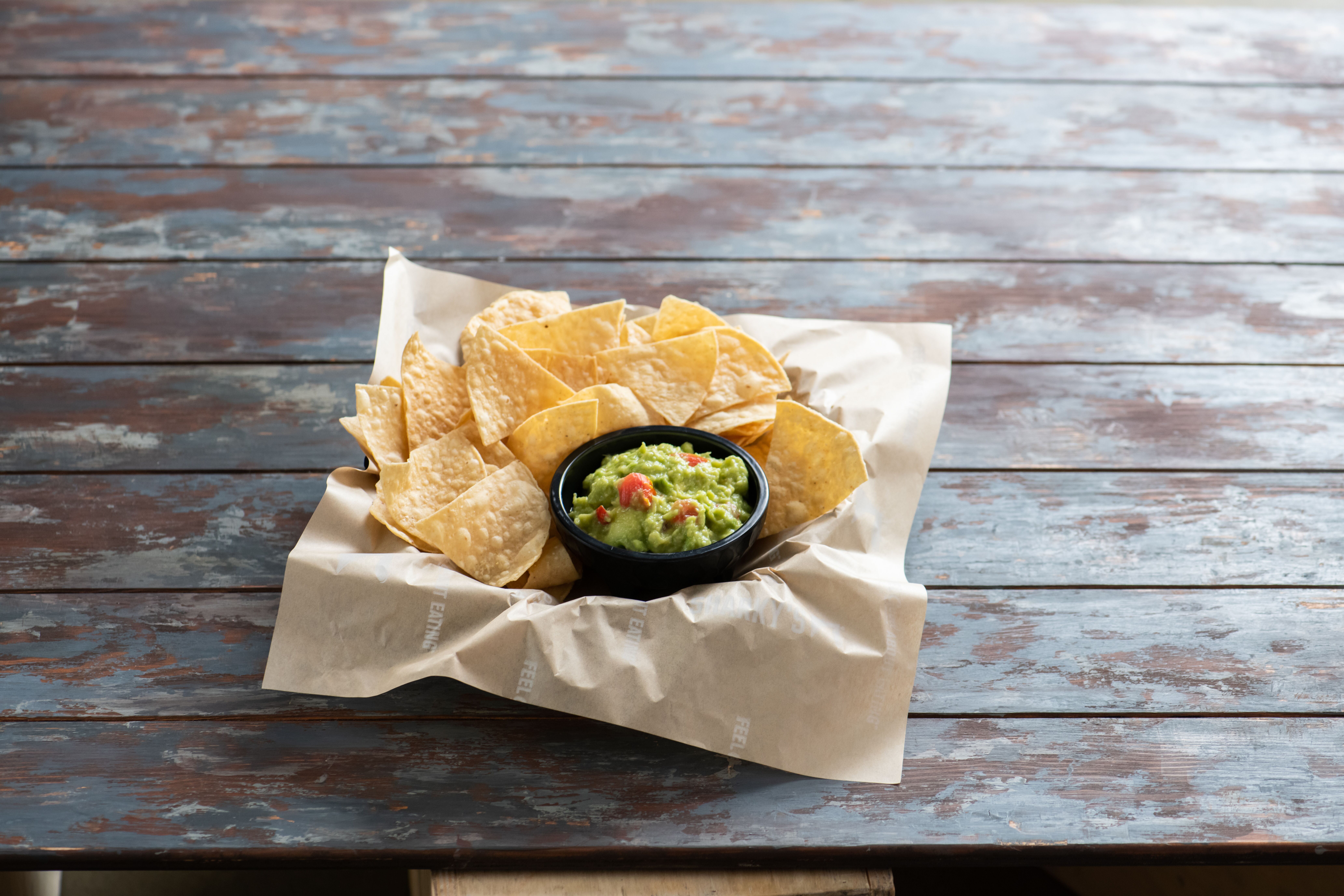 Order Chips and Guacamole food online from Sharky Woodfired Mexican Grill store, Beverley Hills on bringmethat.com