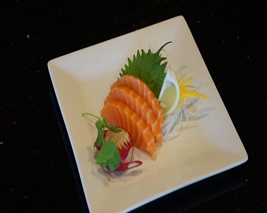 Order Sashimi Salmon 3pcs food online from Ginza Sushi store, Torrance on bringmethat.com