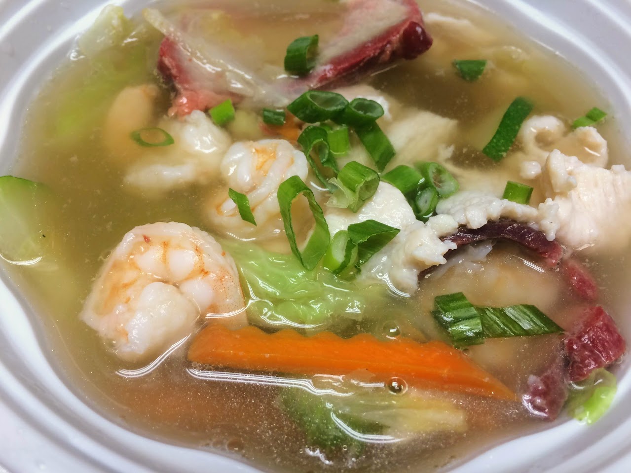 Order 6. House Special Soup food online from Woodside Kitchen store, Elmhurst on bringmethat.com