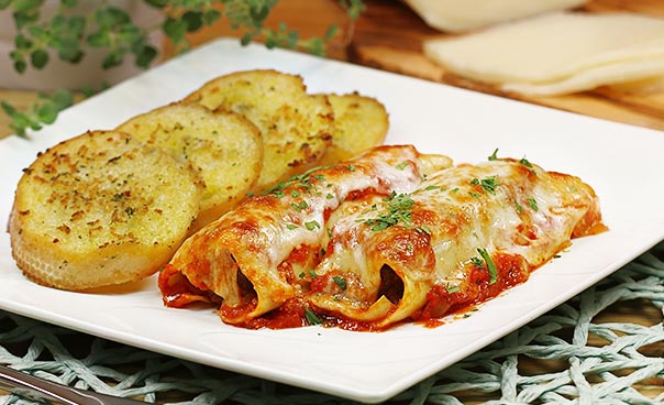 Order Meat Cannelloni food online from Sicily Pizza & Pasta store, Houston on bringmethat.com