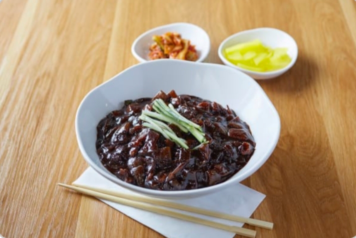 Order N3. JiaJangMyun 짜장면 food online from Kyodong Noodle store, Gardena on bringmethat.com