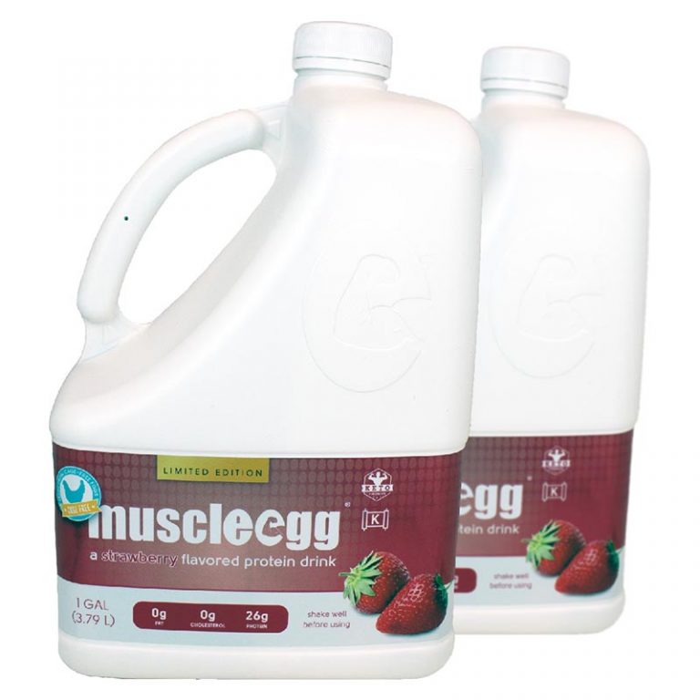 Order Muslce Egg Strawberry food online from Rocks Discount Vitamins & More store, San Antonio on bringmethat.com