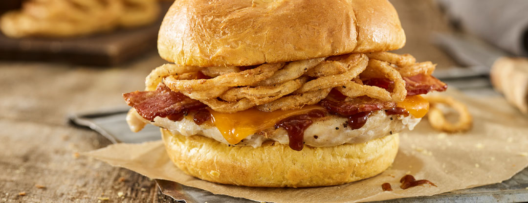 Order BBQ Bacon Cheddar Grilled Chicken Sandwich food online from Smashburger store, Phoenix on bringmethat.com