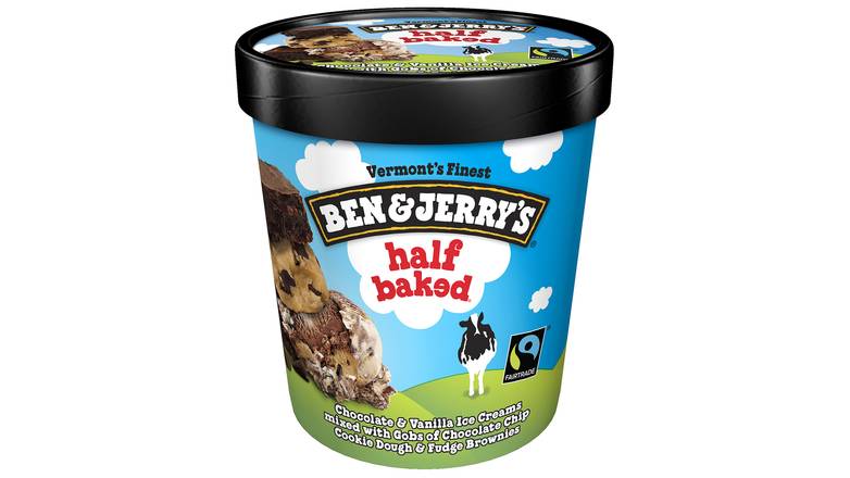 Order Ben & Jerrys Half Baked Ice Cream food online from Trumbull Mobil store, Trumbull on bringmethat.com