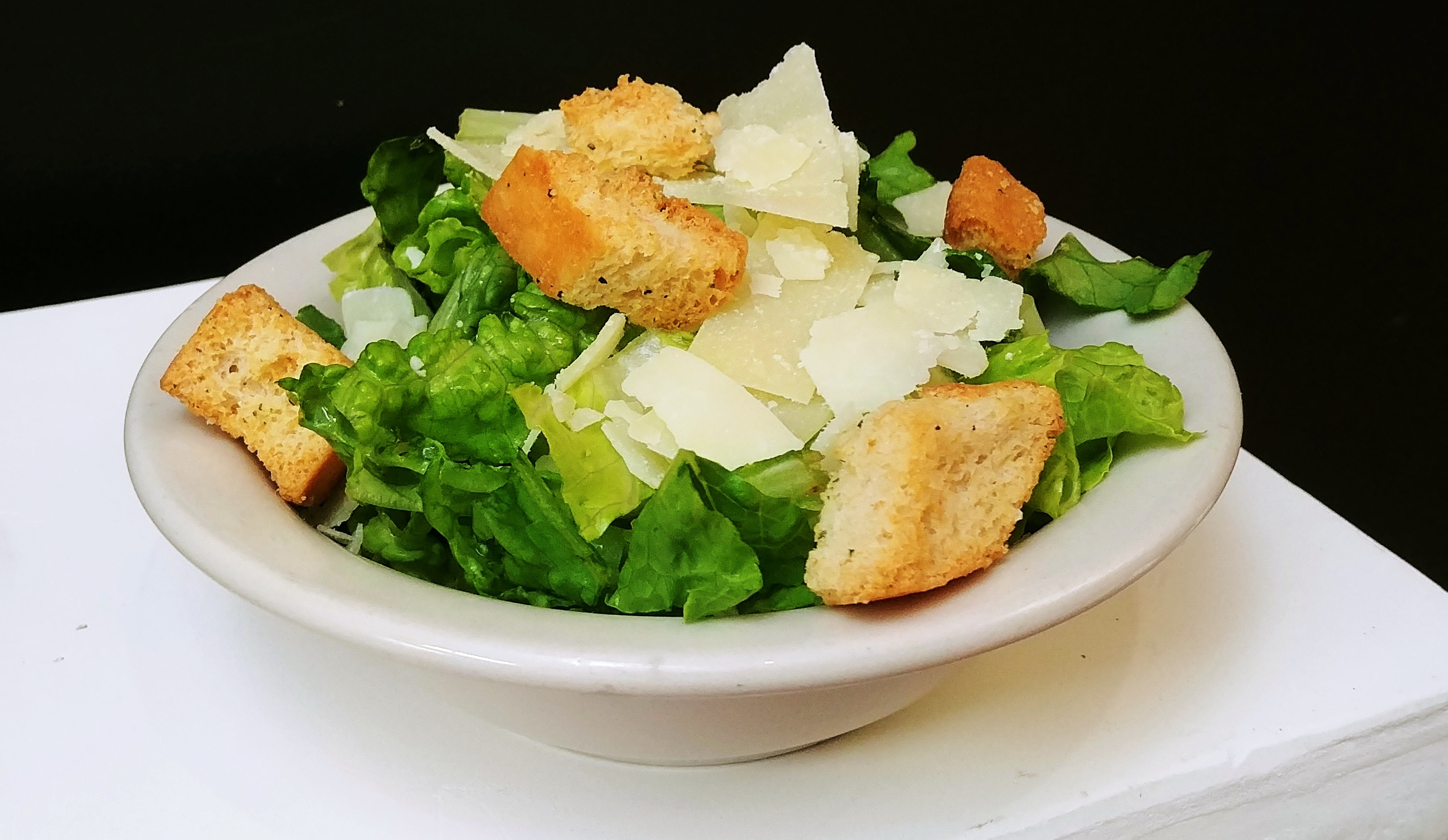 Order Caesar Side Salad food online from Pastorante store, Harrisburg on bringmethat.com