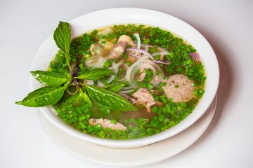Order P11. Pho Beef filet mignon  food online from I Luv Pho store, Dallas on bringmethat.com