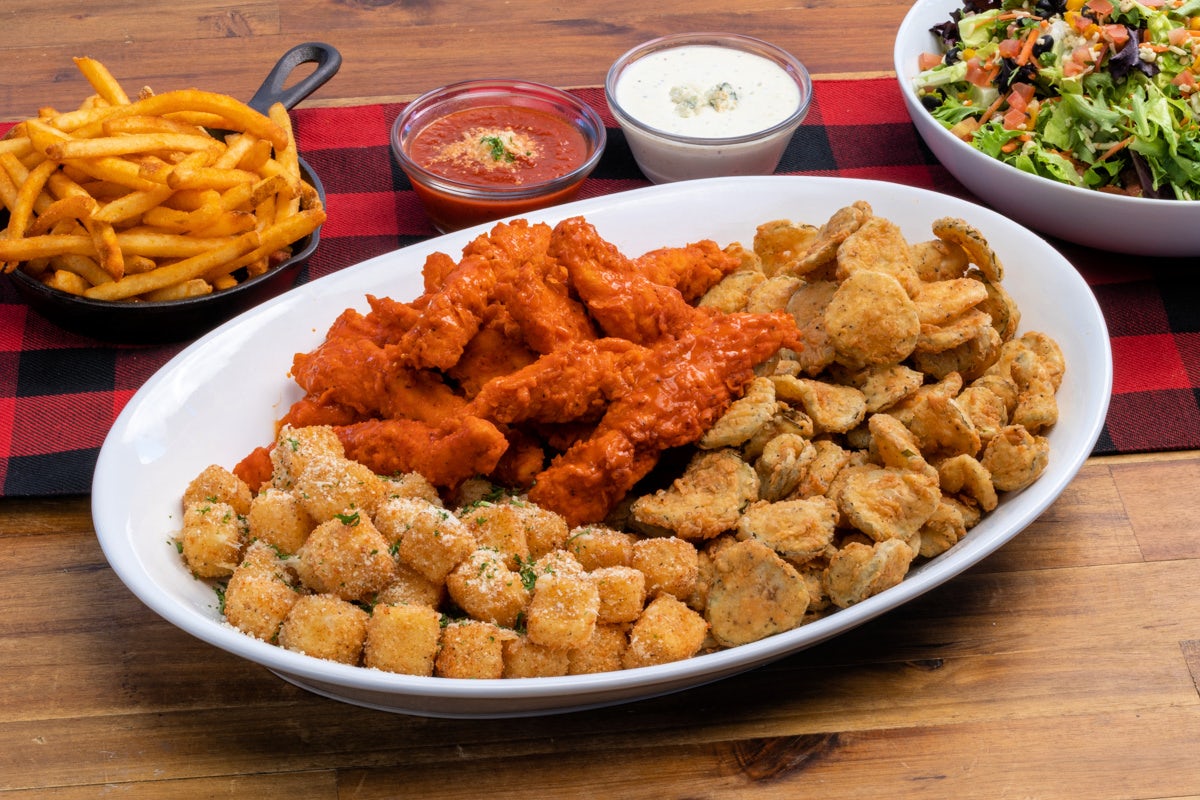 Order Peaks Sampler ~ Family Size food online from Twin Peaks Restaurant store, Albuquerque on bringmethat.com