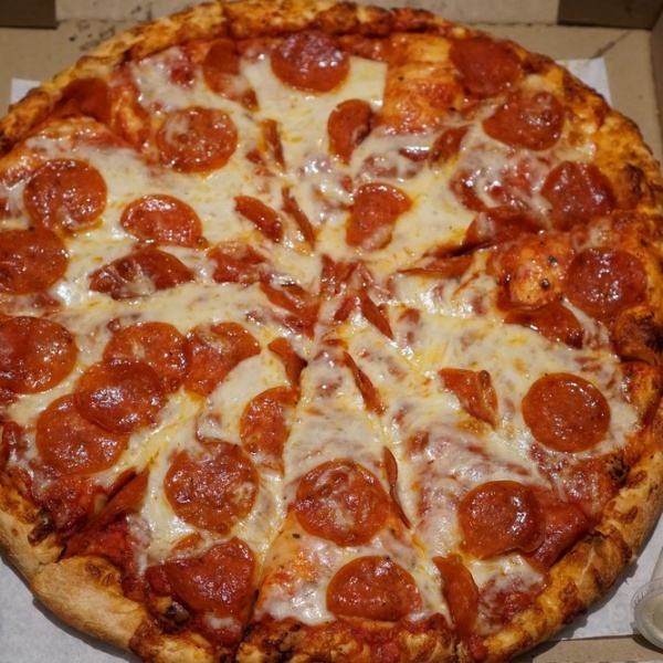 Order 1-Topping Pizza food online from NY Giant Pizza store, Hayward on bringmethat.com