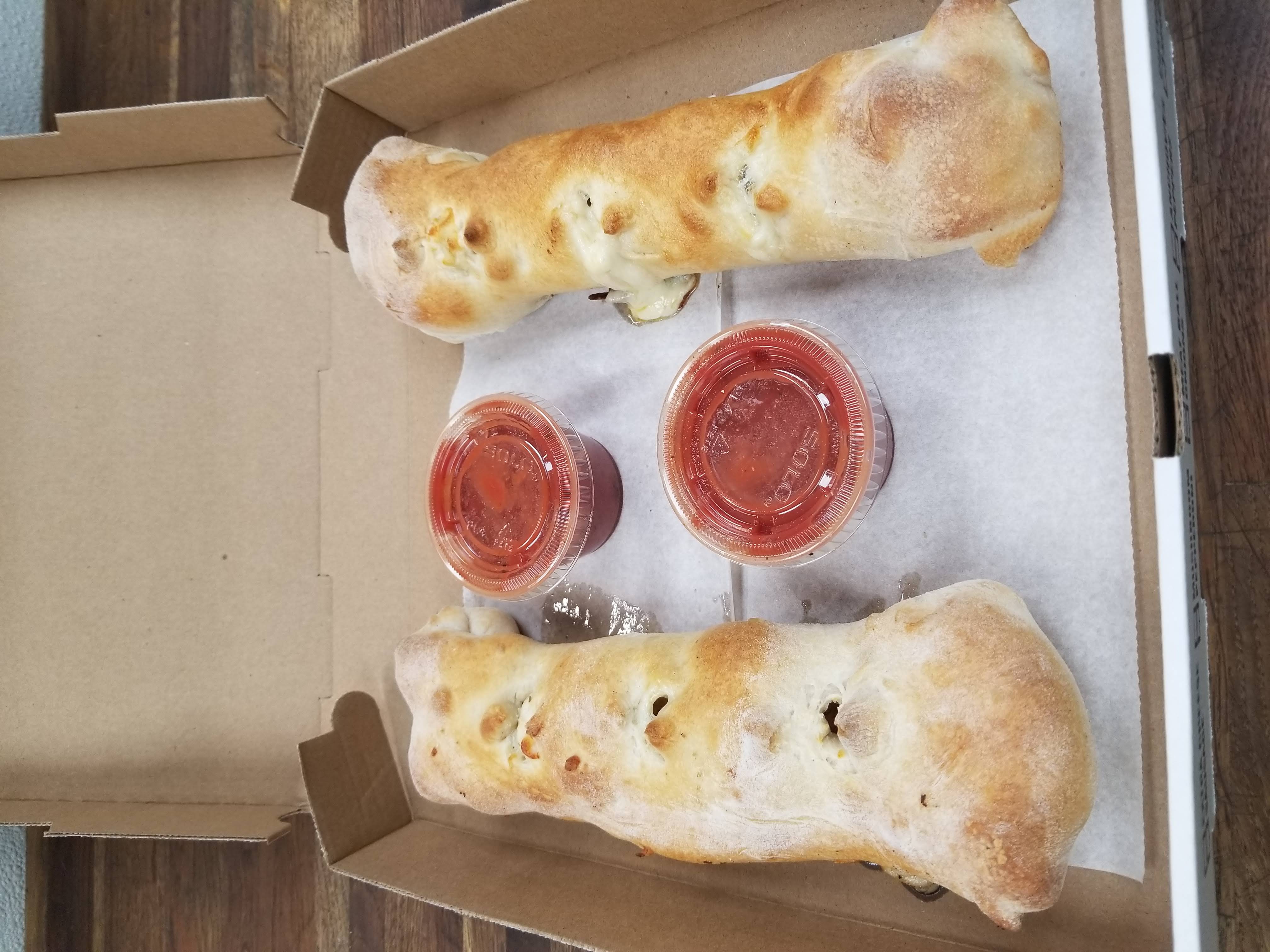 Order 2 Pepperoni Rolls with Sauce food online from Pizza Italia store, Pittsburgh on bringmethat.com