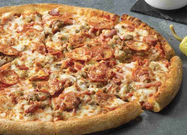 Order BBQ Meats Pizza food online from Papa Johns Pizza store, Gaffney on bringmethat.com
