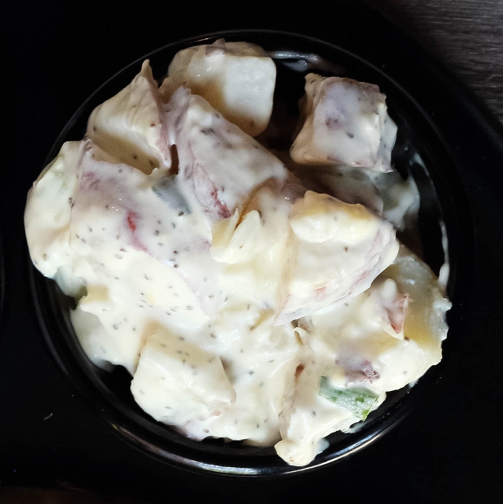Order Grandma's Potato Salad Pint food online from Red Hot & Blue store, North Richland Hills on bringmethat.com