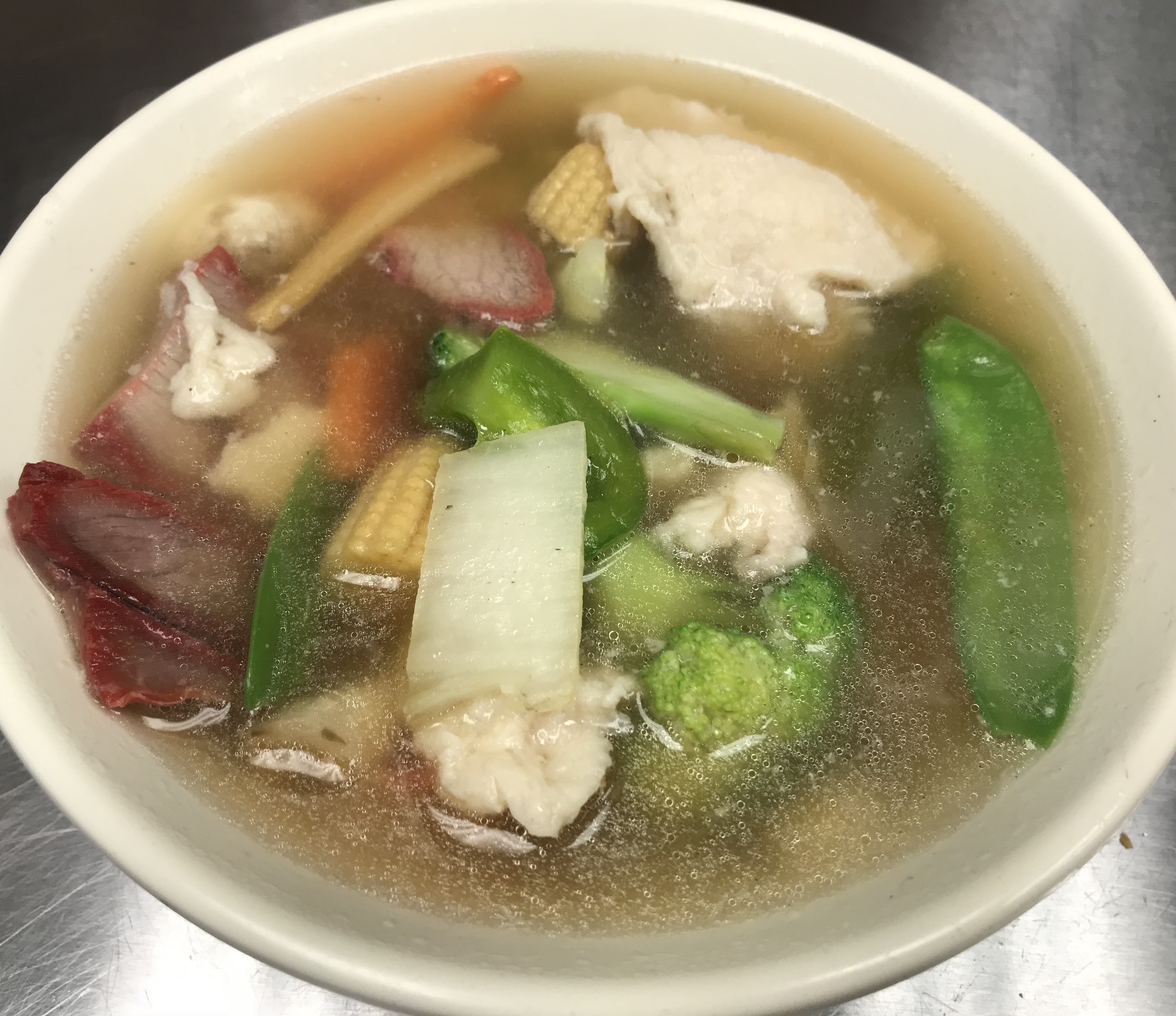 Order 25. House Special Soup food online from East China store, Waterloo on bringmethat.com