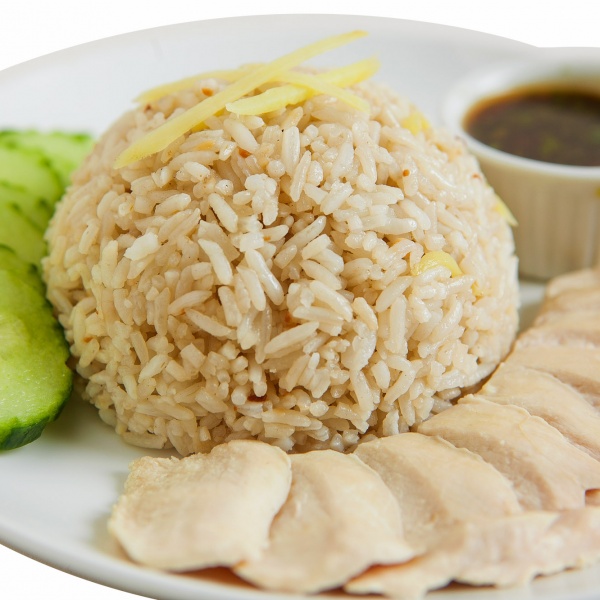Order Hainam Chicken over Rice food online from Siam chan thai cuisine store, Los Angeles on bringmethat.com
