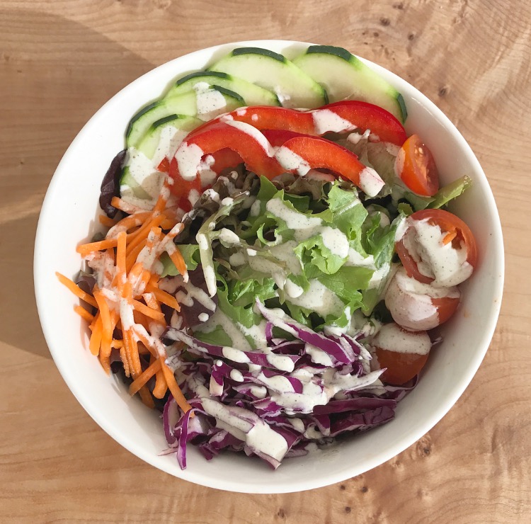 Order Side Salad food online from Nourish Cafe store, San Francisco on bringmethat.com