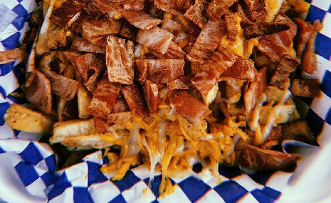 Order Bacon Cheese Fries  food online from Sea Ranger Seafood Station store, Ventura on bringmethat.com