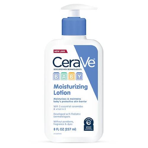 Order CeraVe Gentle Baby Moisturizing Lotion with Hyaluronic Acid and Ceramides - 8.0 OZ food online from Walgreens store, FREMONT on bringmethat.com