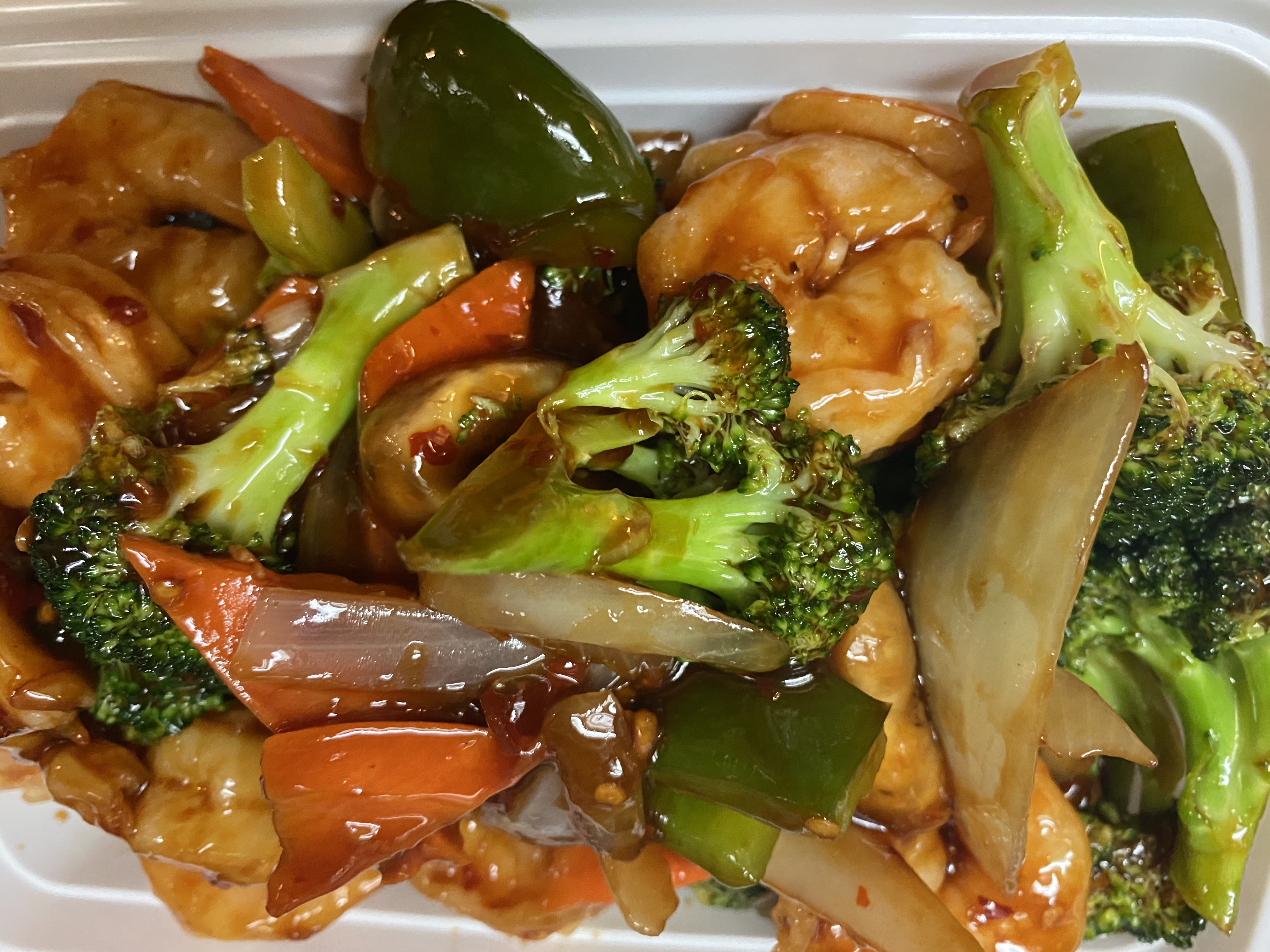 Order Shrimp with Garlic Sauce food online from New Hunan Wok store, Brooklyn on bringmethat.com