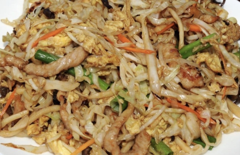 Order Moo Shu Roast Pork food online from Orient House Chinese Restaurant store, Madison on bringmethat.com