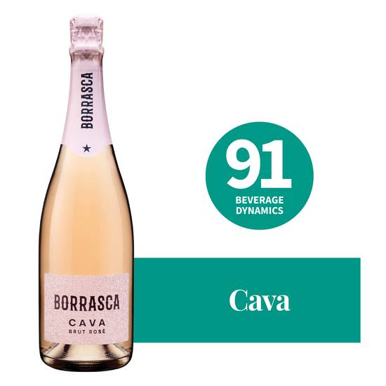 Order Borrasca Rose Cava - 750ml food online from Total Wine &Amp; More store, Natick on bringmethat.com