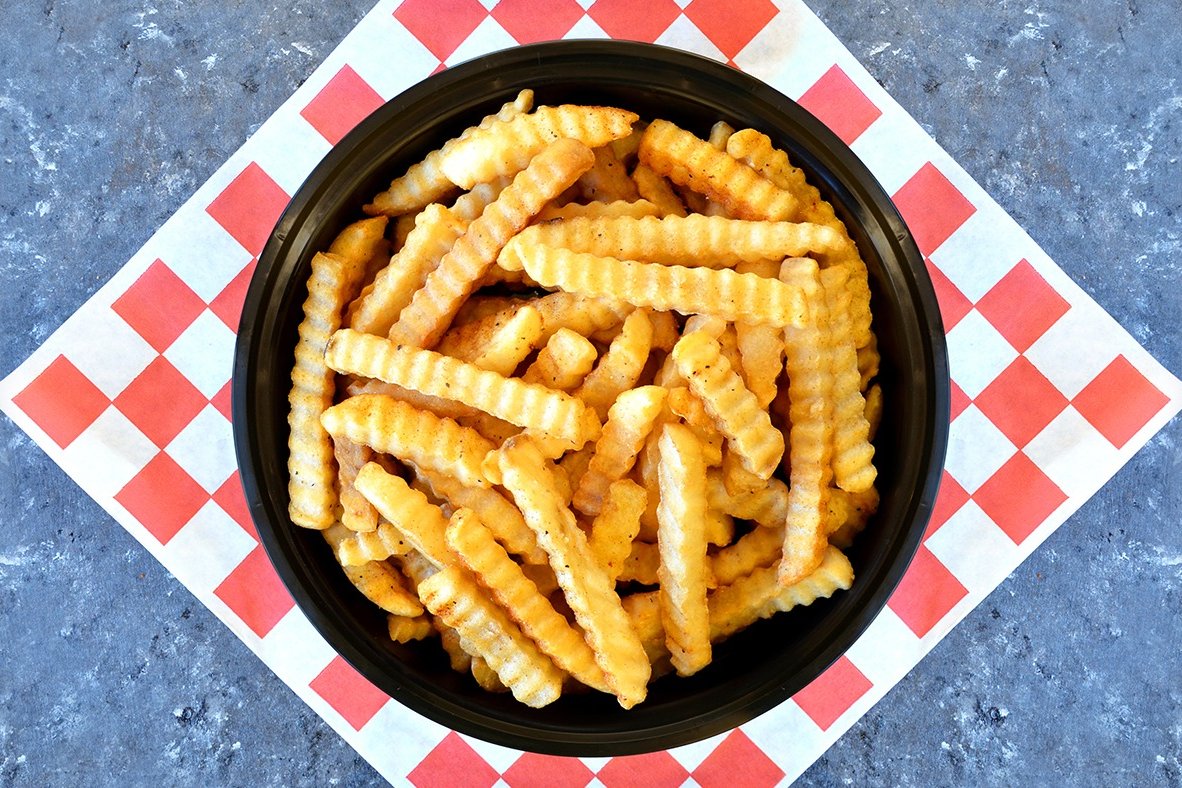 Order Crinkle Cut Fries-Share food online from Nashville Hot Chicken Shack store, Pittsburgh on bringmethat.com