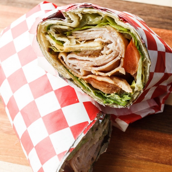 Order Turkey Wrap food online from Bullchicks store, Baton Rouge on bringmethat.com