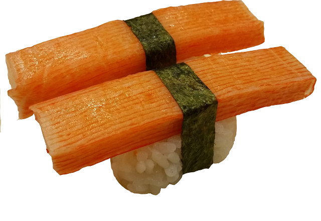 Order Crab Stick ( 2 pc ) food online from Oishii Sushi store, Springfield on bringmethat.com
