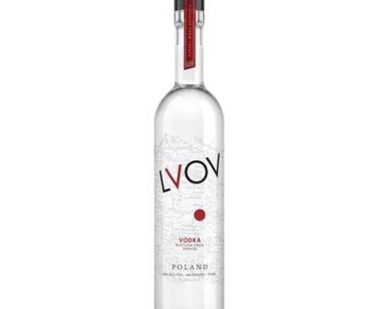 Order LVOV, 1.75L vodka (40.0% ABV) food online from Starway Liquor store, Bell Gardens on bringmethat.com