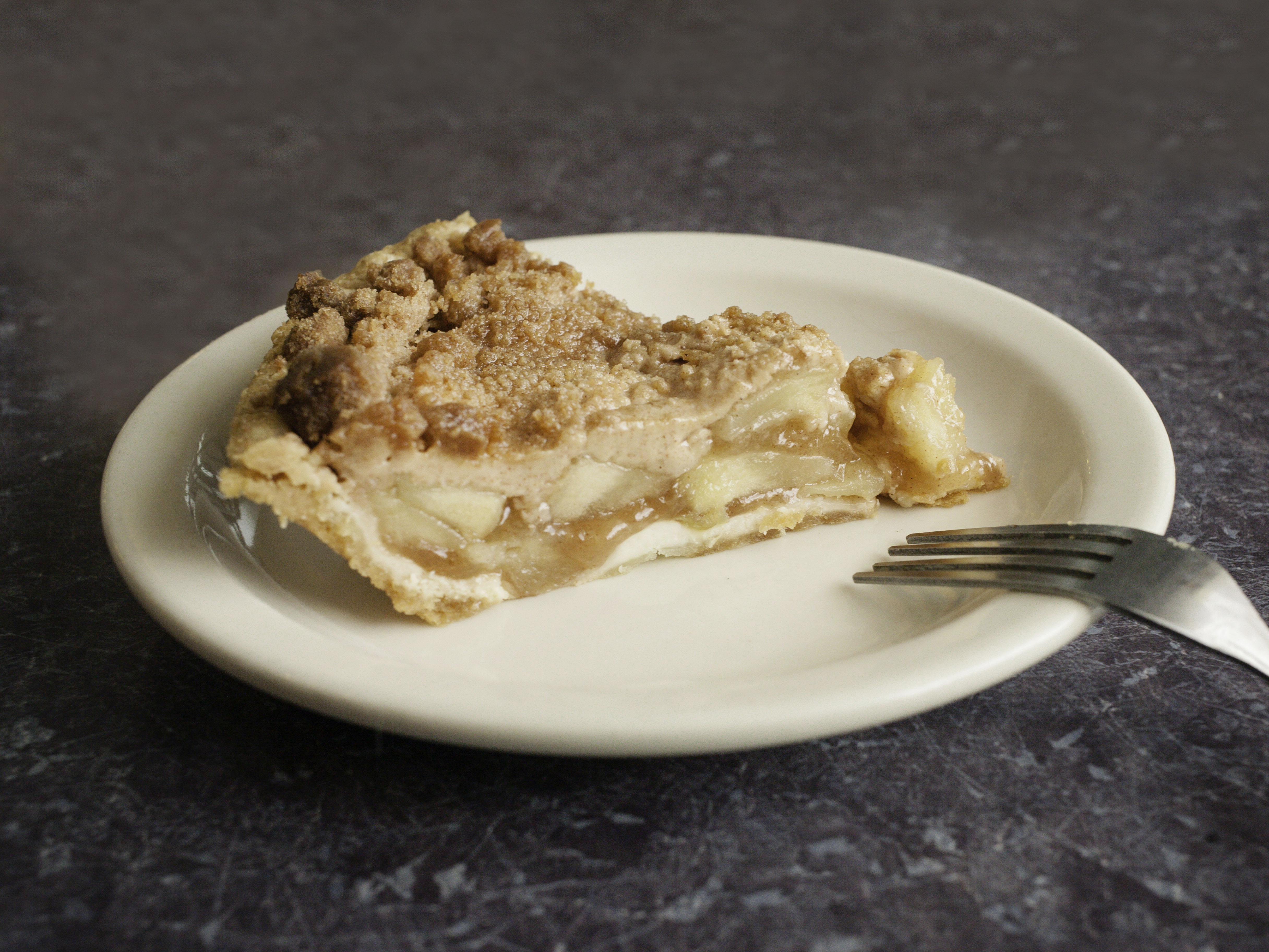 Order Southern Pecan Pie Slice food online from Wolf's Bar-B-Q store, Evansville on bringmethat.com