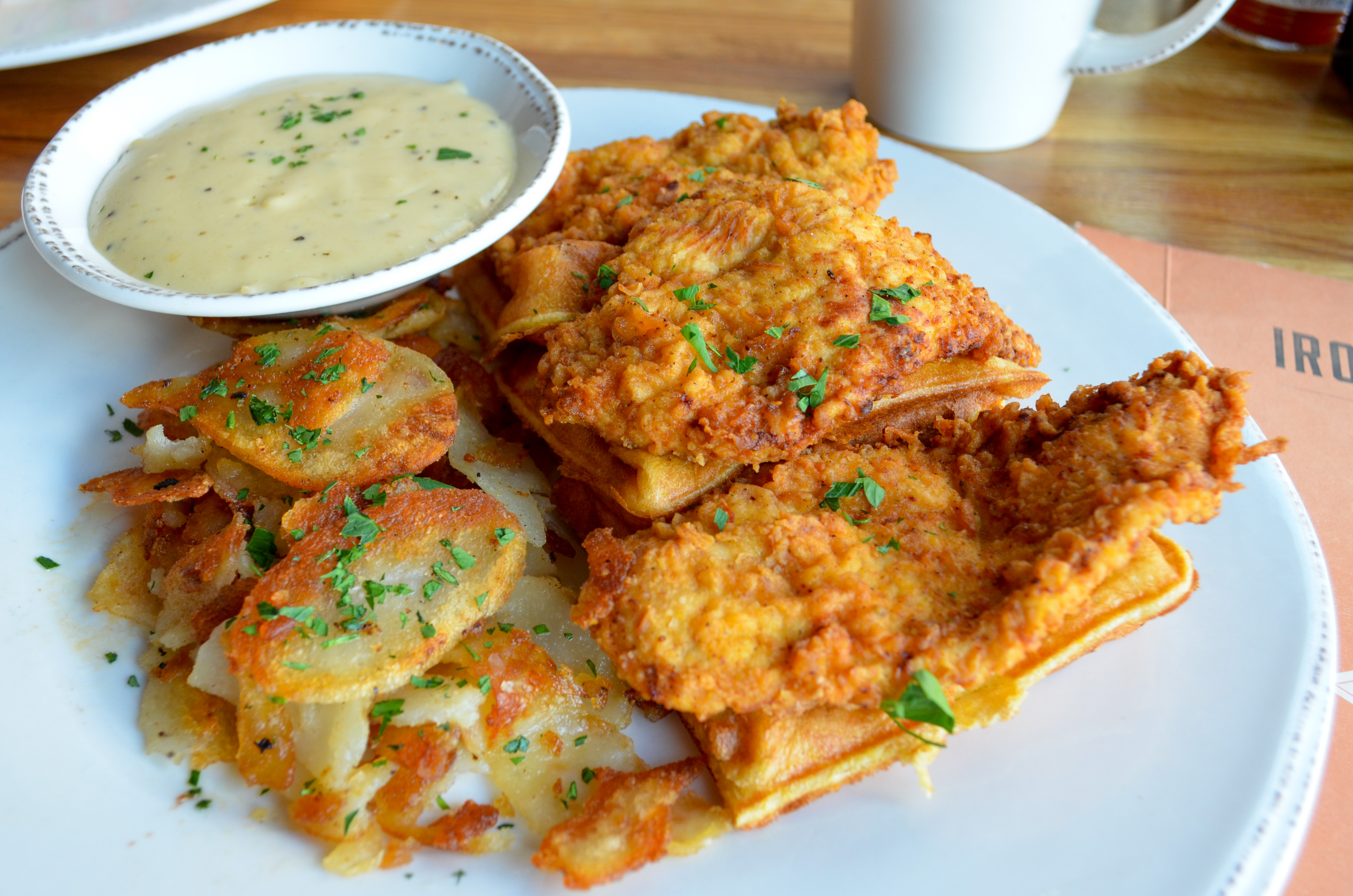 Order Chicken and Waffles food online from Iron Rooster store, Annapolis on bringmethat.com