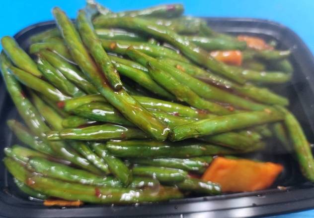 Order String Bean with Garlic Sauce (Spicy) 鱼香四季豆 food online from Mr. Wonton store, Egg Harbor Township on bringmethat.com