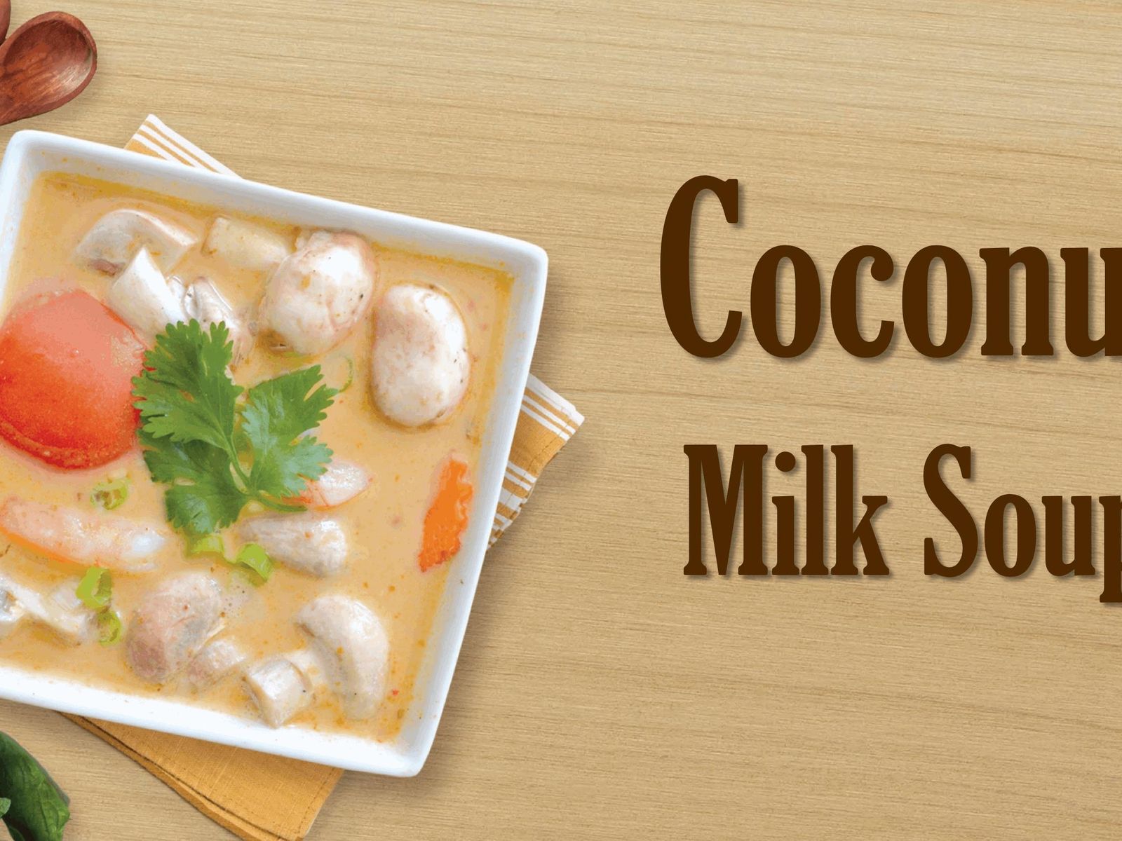 Order Coconut Milk Soup food online from Toomie Thai store, Alameda on bringmethat.com