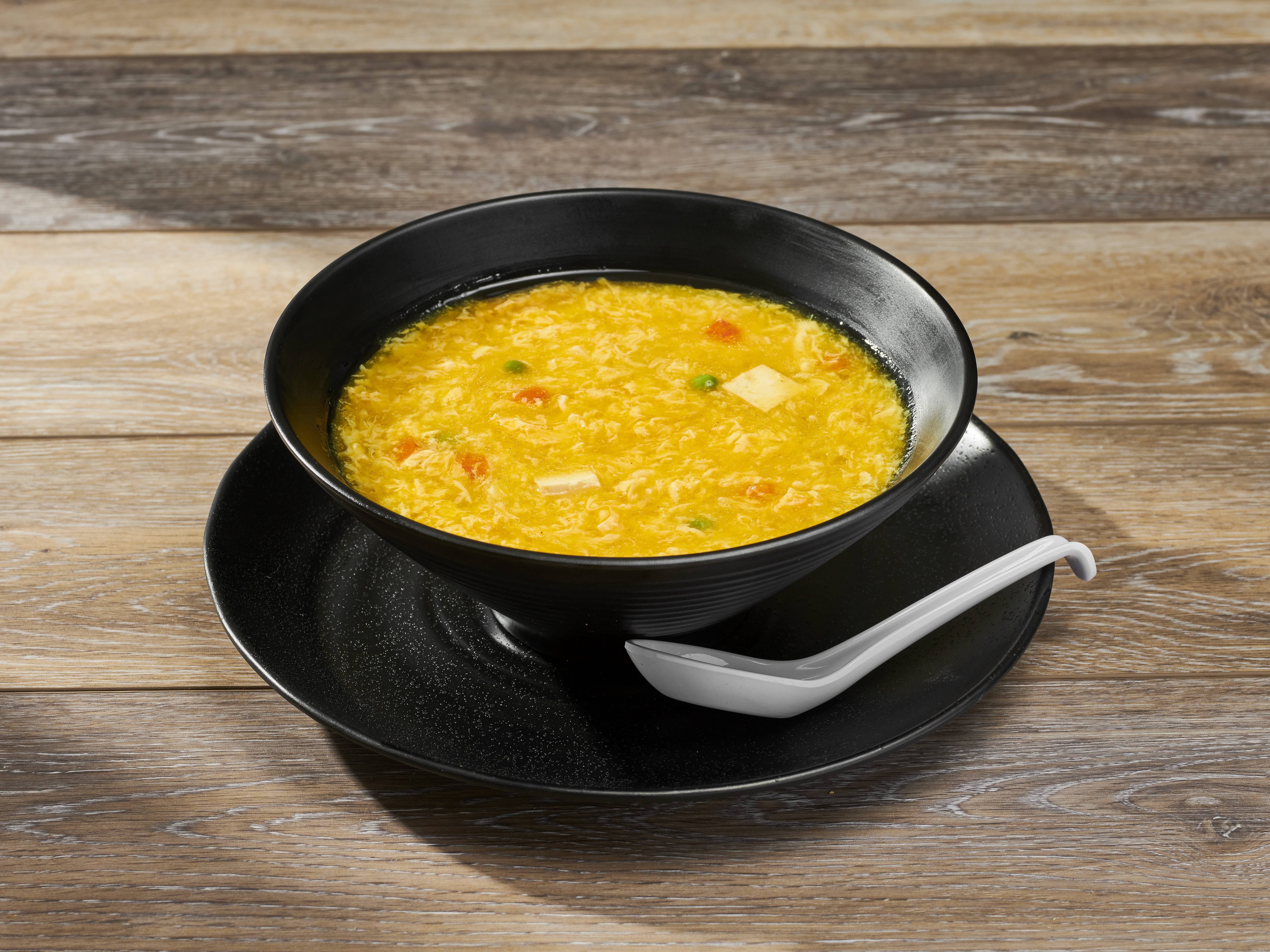 Order Bowl Egg Flower Soup food online from Panda Bowl store, Simi Valley on bringmethat.com