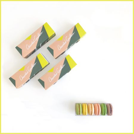 Order Pre Assorted Gift Box – 6 Macarons food online from Chantal Guillon Sf store, San Francisco on bringmethat.com